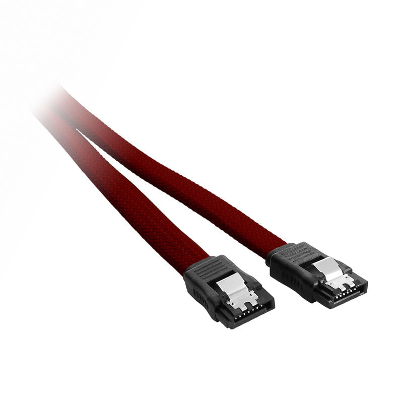 Billede af CableMod ModMesh SATA 3 Cable 30cm - blood red