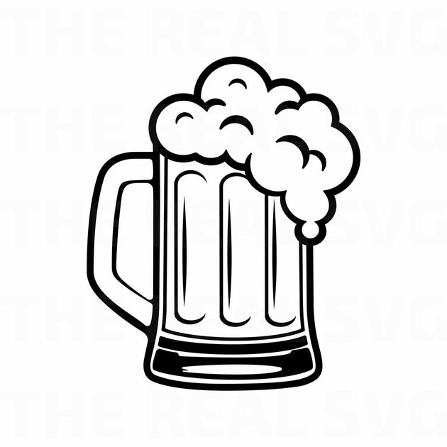 Download Beer Mug SVG file | The Real Craftsman