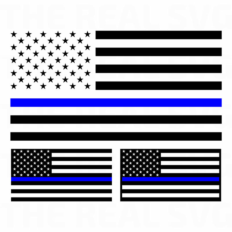 Download Police Flag Svg The Real Craftsman