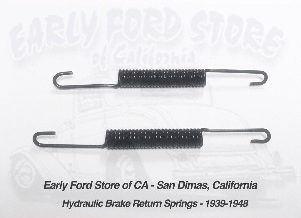 Hydraulic Brakes - Brake Shoe Springs - Pair 1939-1948
