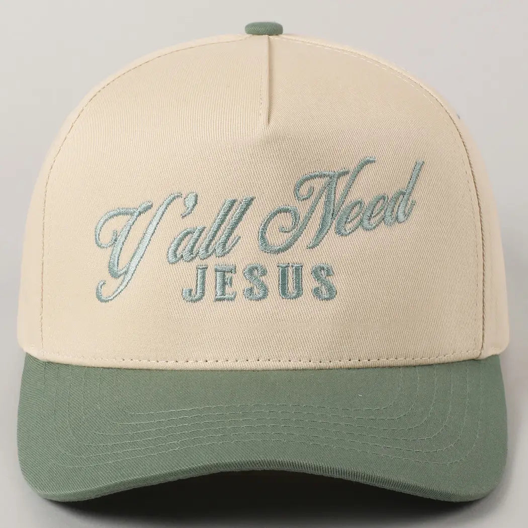 Y'all Need Jesus Trucker Hat