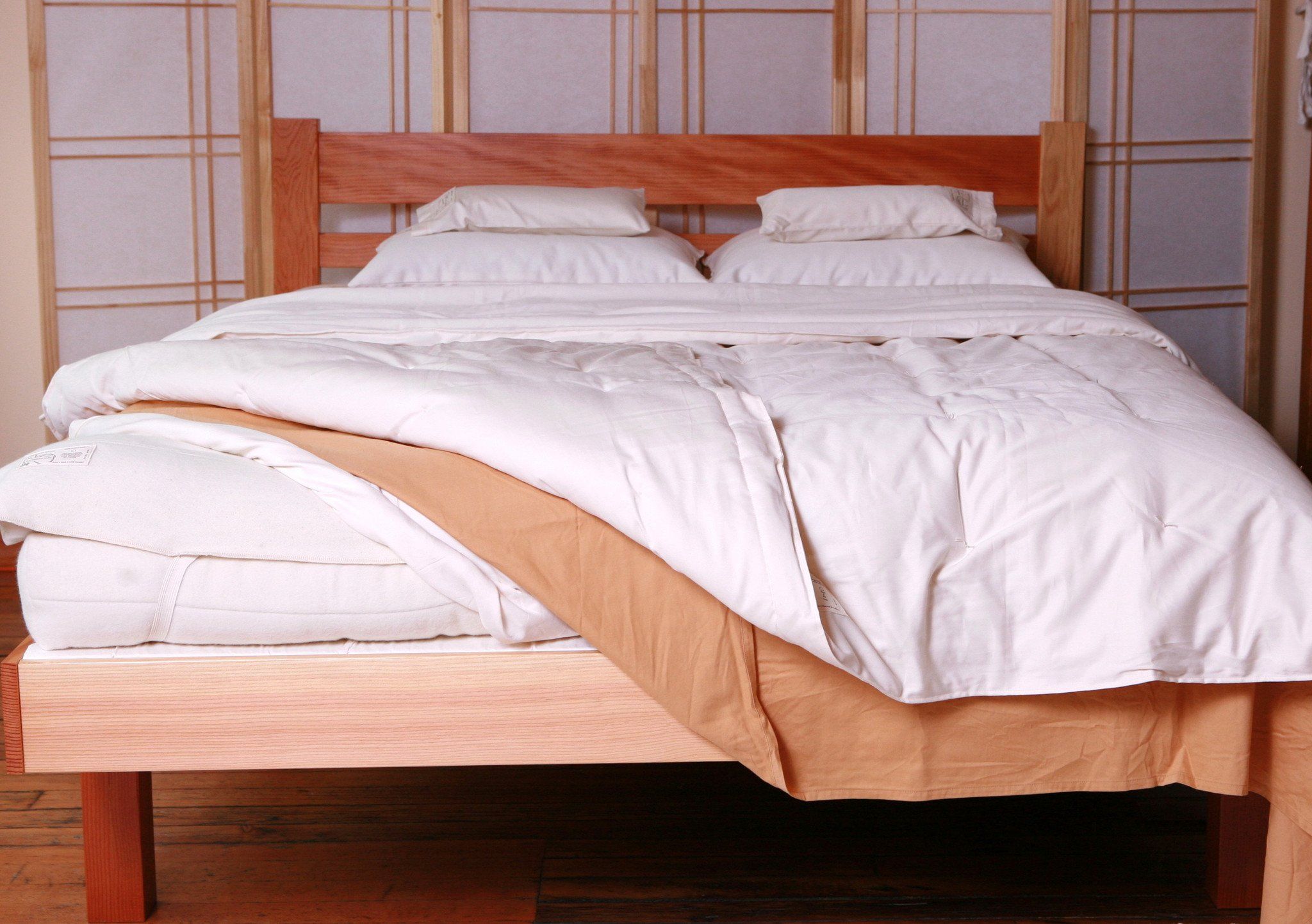 natural cotton twin mattress