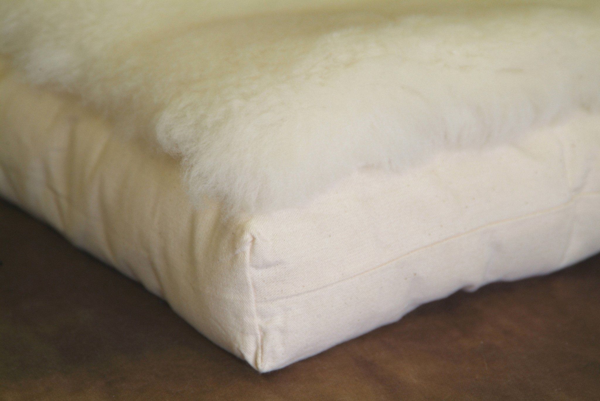 sheepskin crib mattress pad