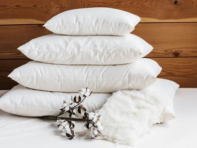 natural bed pillows