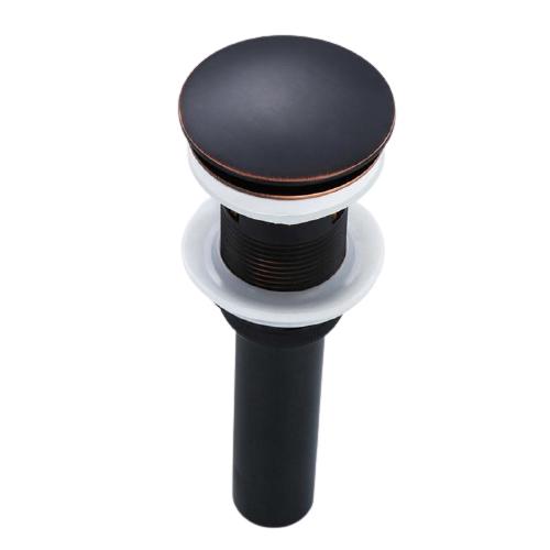 Black Bronze Basin Sink Pop Up Drain Bathroom Vessel Sink Waste Drain