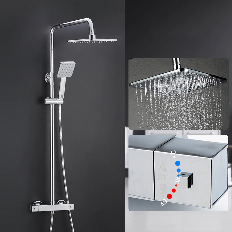 Rainfall Shower Set Shower Faucet Hot and Cold Shower Faucet Set