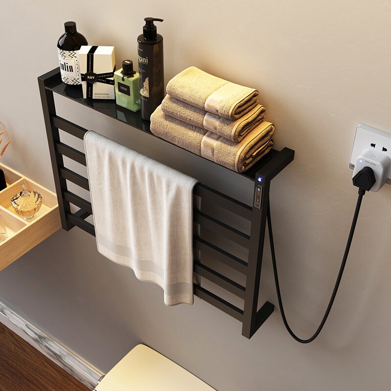 Smart Electric Heated Towel Rail Stainless Steel Bathroom Towel