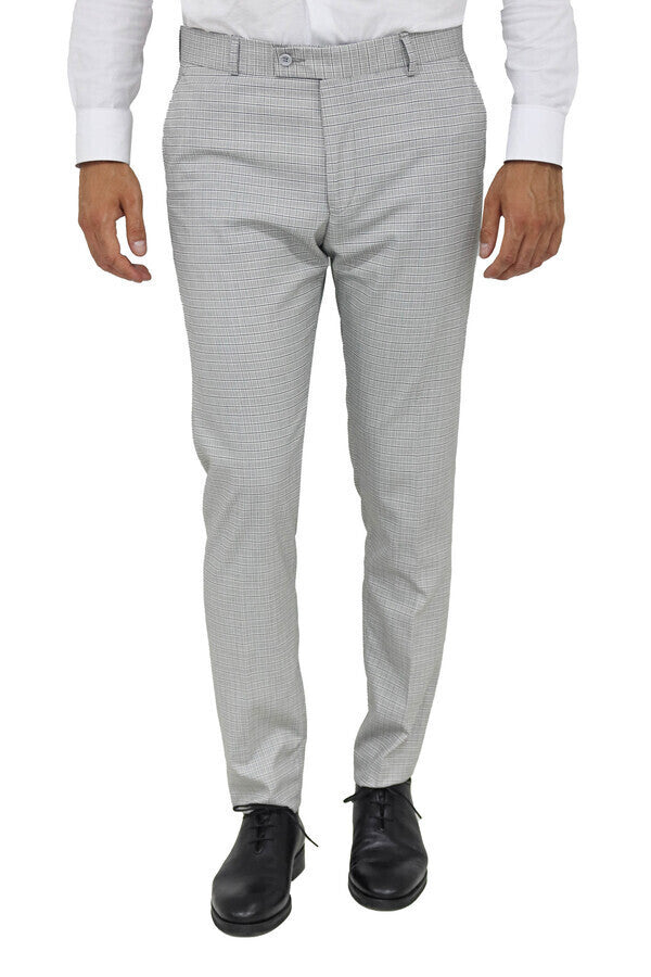 Light Grey Colour Cotton Pants For Men – Prime Porter