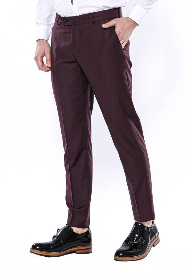 Buy Arrow Solid Hudson Tailored Fit Formal Trousers - NNNOW.com