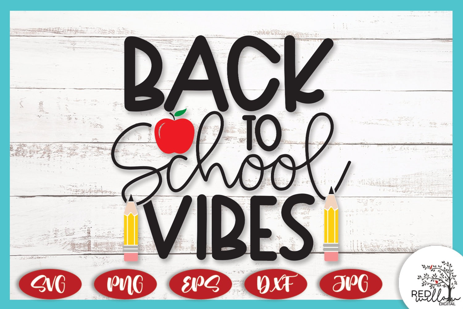 Back To School Vibes - Back To School SVG File