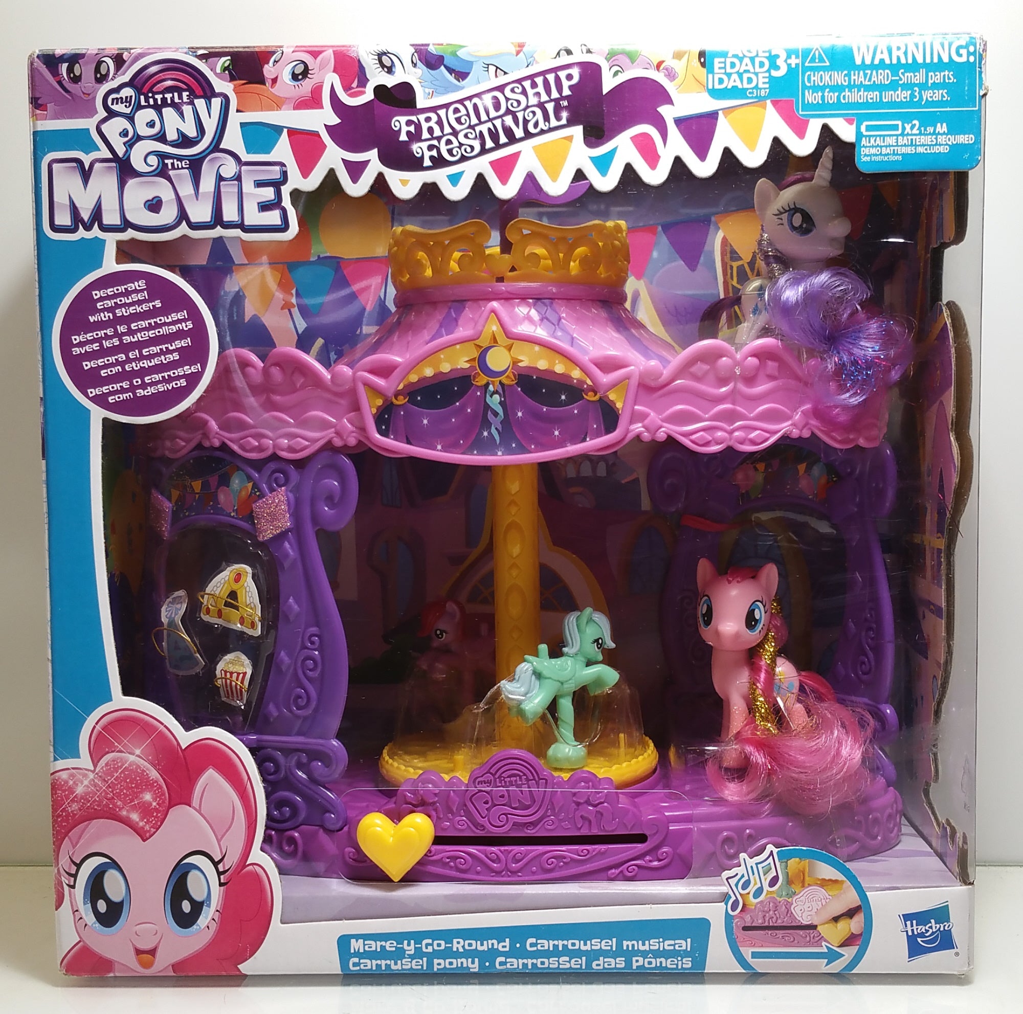 hoorbaar opgraven Confronteren My Little Pony Movie Friendship Festival Mare-Y-Go-Round – Masolut  Superstore