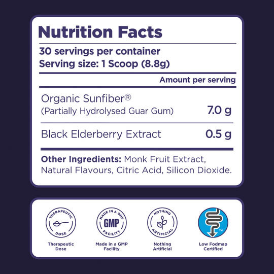 Biosphere Prebiotic 264g Nutrition Info