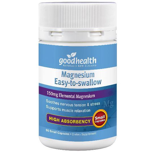 Good Health Magnesium EasytoSwallow 90 Capsules Shop Workout and