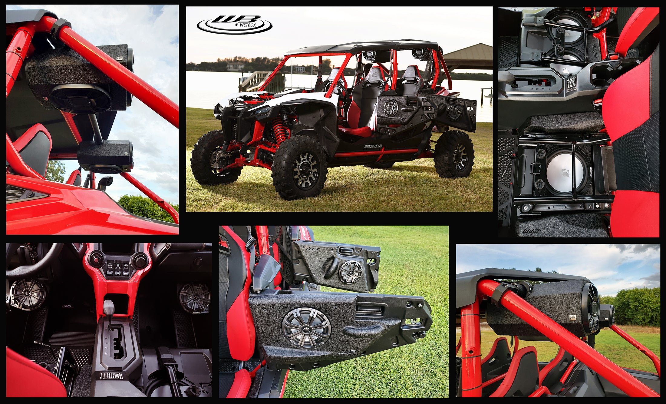 2022 Honda Talon custom pro audio enclosures are here!