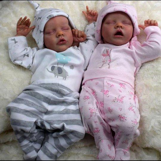 realistic baby dolls twins