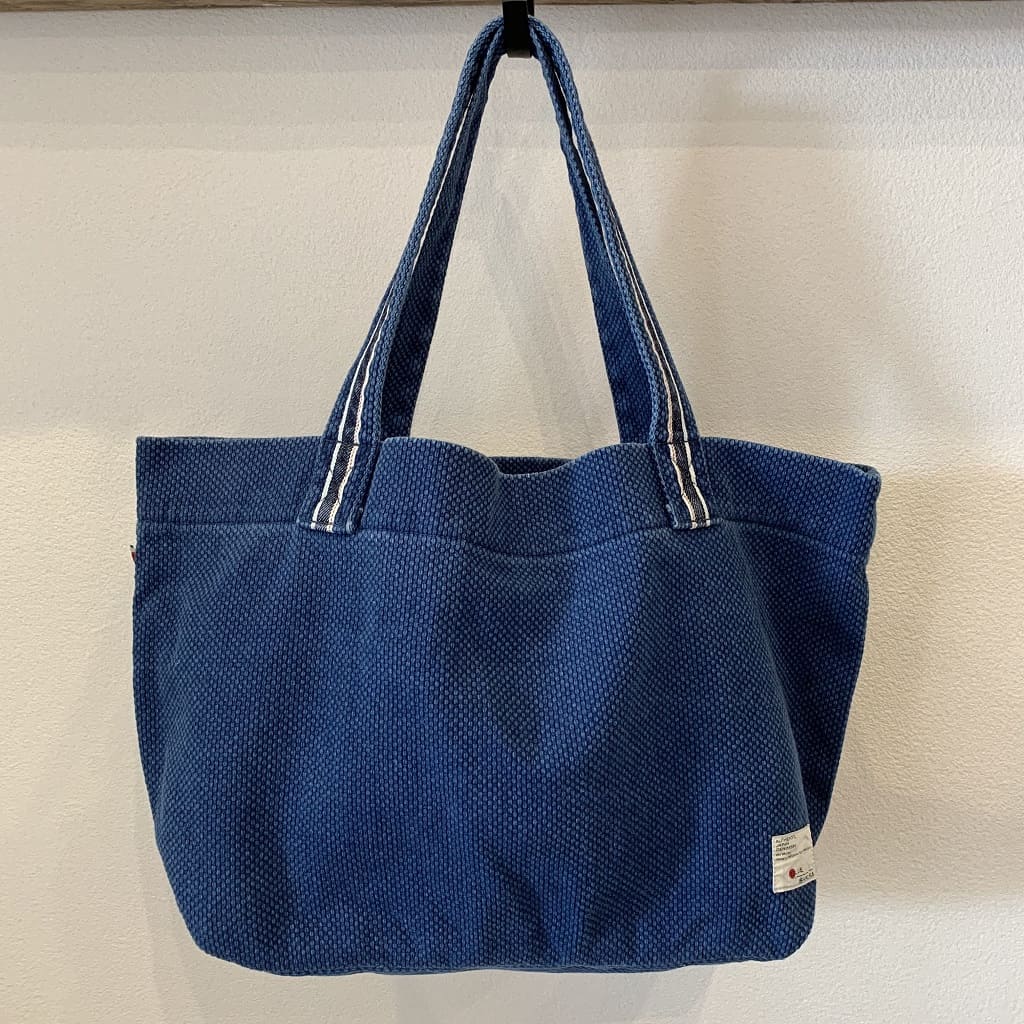 Tote Bag in Japanese Sashiko Embroidery