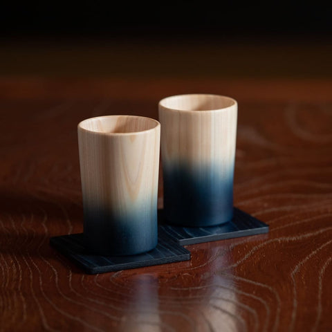 Wood Pair cups