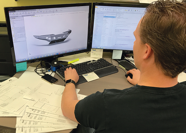 AEI Fabrication features a full CAD Design & Engineering department.