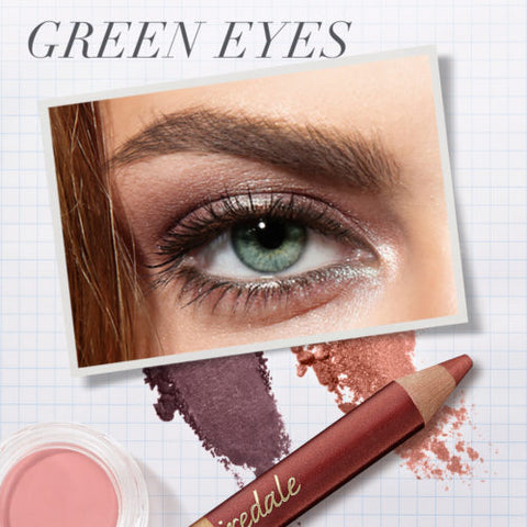 natural eye makeup for green eyes