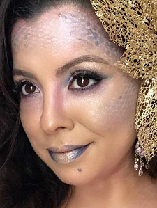 mermaid halloween look