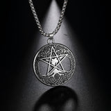 Triple Moon Goddess Yggdrasil Necklace