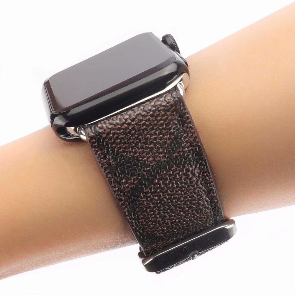 apple watch leather band coach