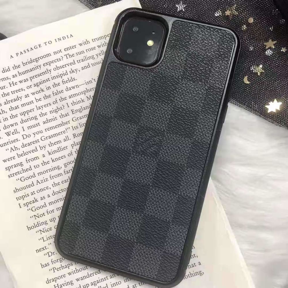 Louis Vuitton Style Damier Leather Designer Iphone Case For Iphone 11 Pro Max X Xs Xs Max Xr 7 8 Mixixi Case