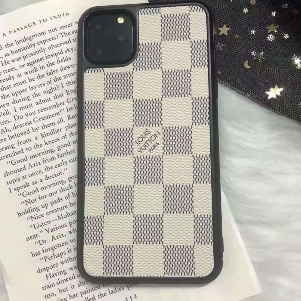 Black Louis Vuitton Designer Phone Case