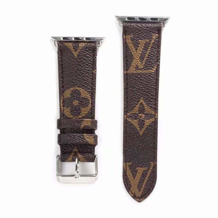 Raindrop Handmade Louis Vuitton for Apple Watch Series  12345678UltraSE Strap Band LV 26  Limited Edition   Blackforestatelier