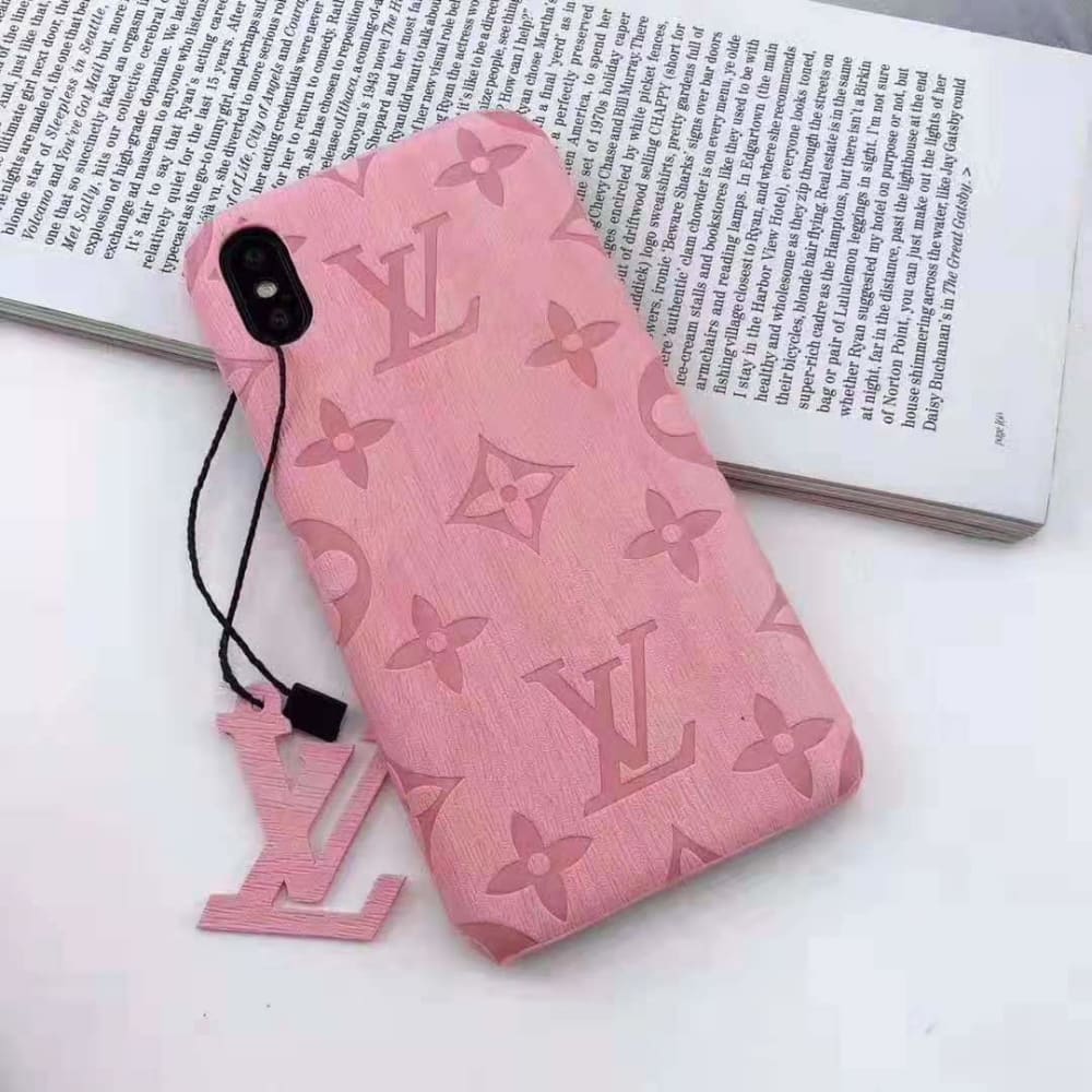 lv pink phone case
