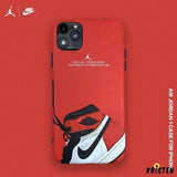 Nike Style Silica Gel Protective Designer Iphone Case for 12 Pro Max Mini