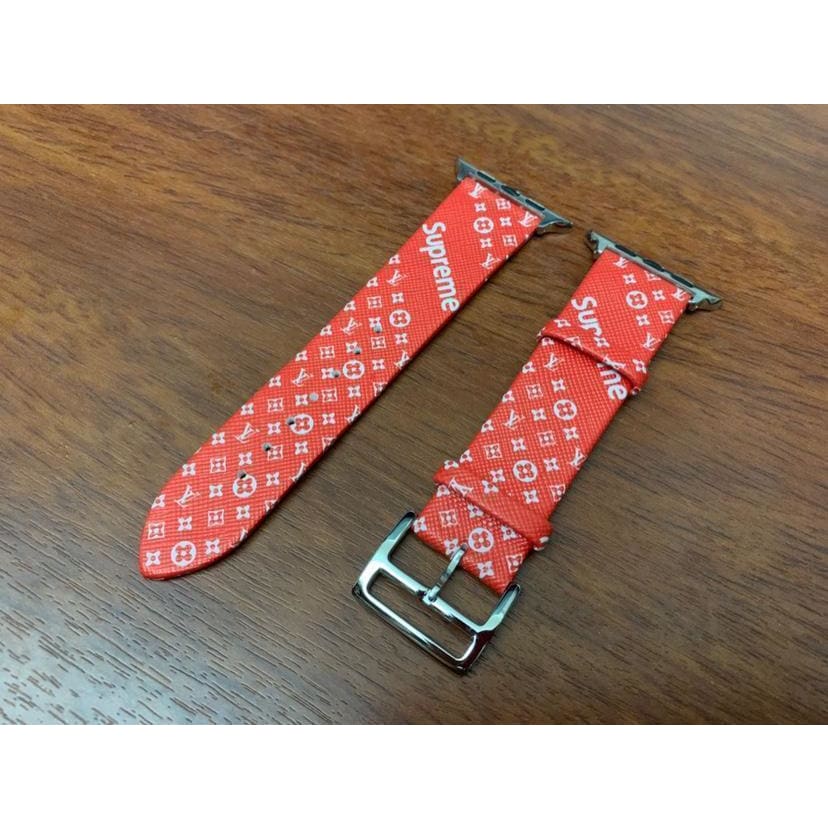 Red Louis Vuitton Apple Watch Band Deals -   1696472921