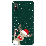 Winter New Case For iPhone 7 8 6 6S Plus 5 SE Christmas Case for iPhone XR 11 Pro Max X TPU Matte Coque For iphone XS Max Fundas - AshleySale