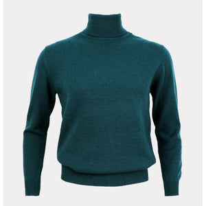 green roll neck mens