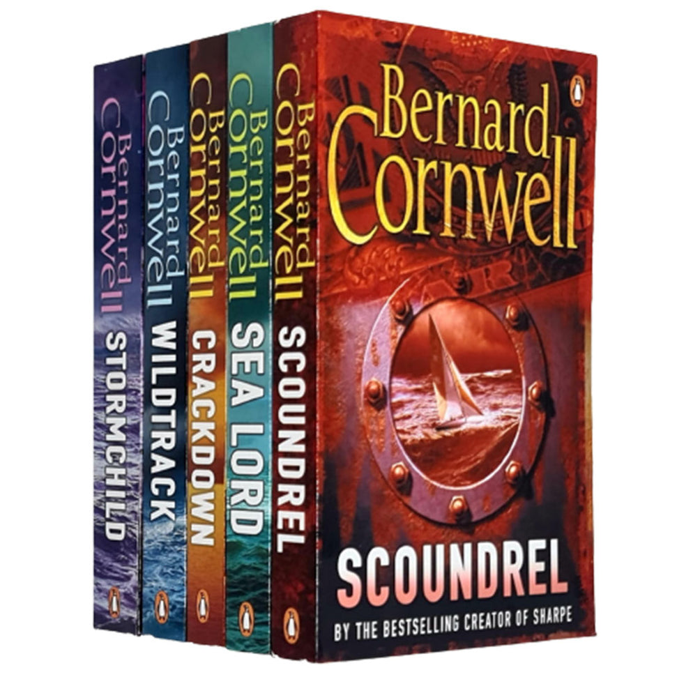 Bernard Cornwell Sailing Thrillers Collection 5 Books Set The Book Bundle