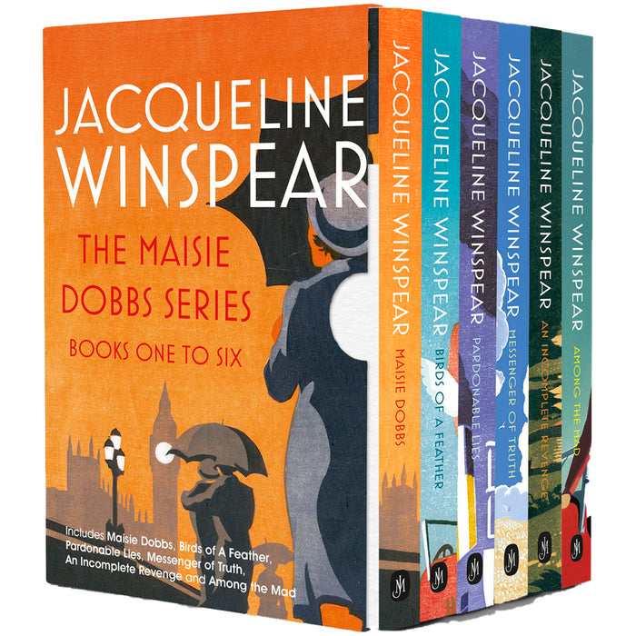 Maisie Dobbs Mystery Series Books 1 6 Collection Box Set by