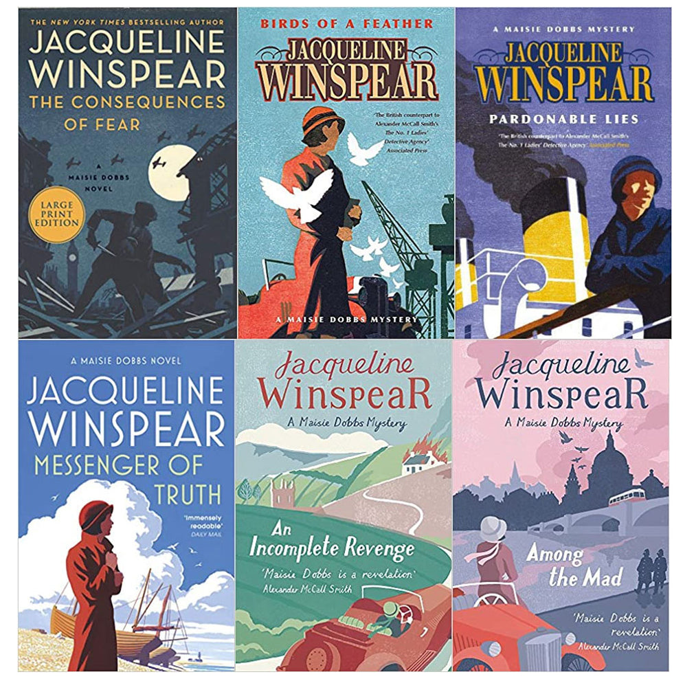 Maisie Dobbs Mystery Series Books 1 6 Collection Box Set by