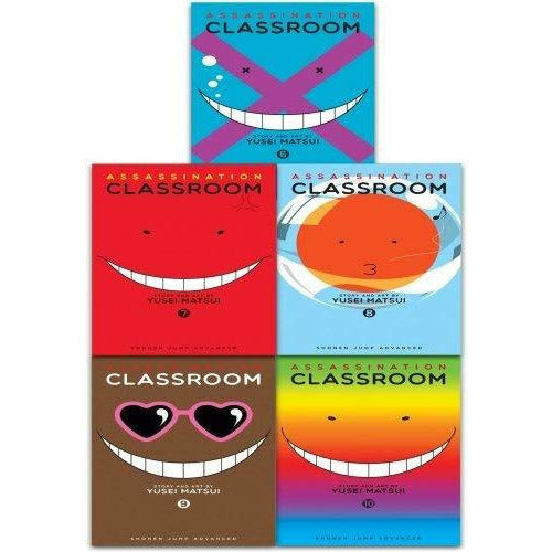 Assassination Classroom Yusei Matsui Volume 6 10 Collection 5 Books Set Series 2 The Book Bundle 6283