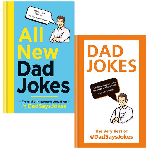 Dad Says Jokes Collection 2 Books Set (All New Dad Jokes, Dad Jokes) - The Book Bundle