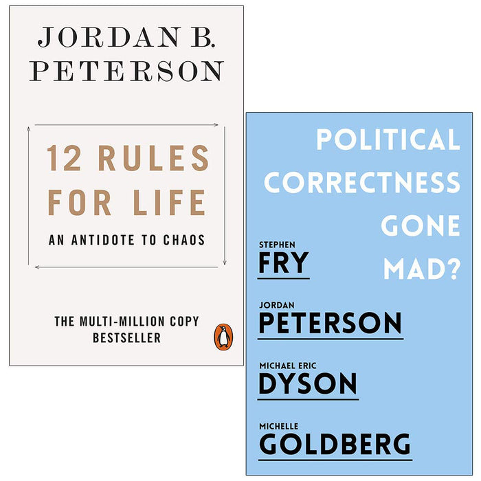 Peterson Books Collection (12 Rules for Life, Political Correctness Gone Mad) | The Book Bundle