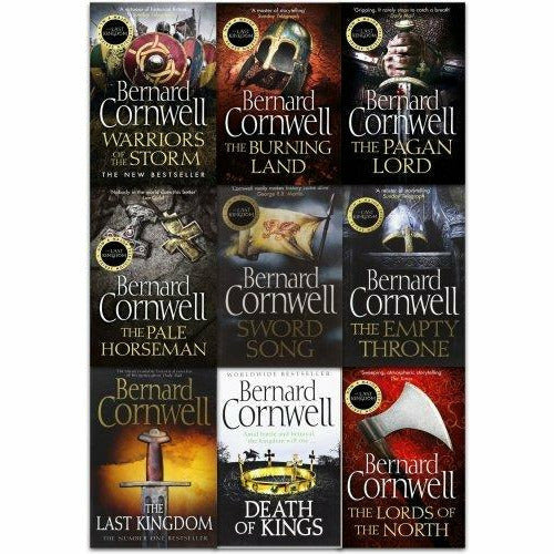 Bernard Cornwell Warrior Chronicles Series 9 Books Collection Set The Book Bundle