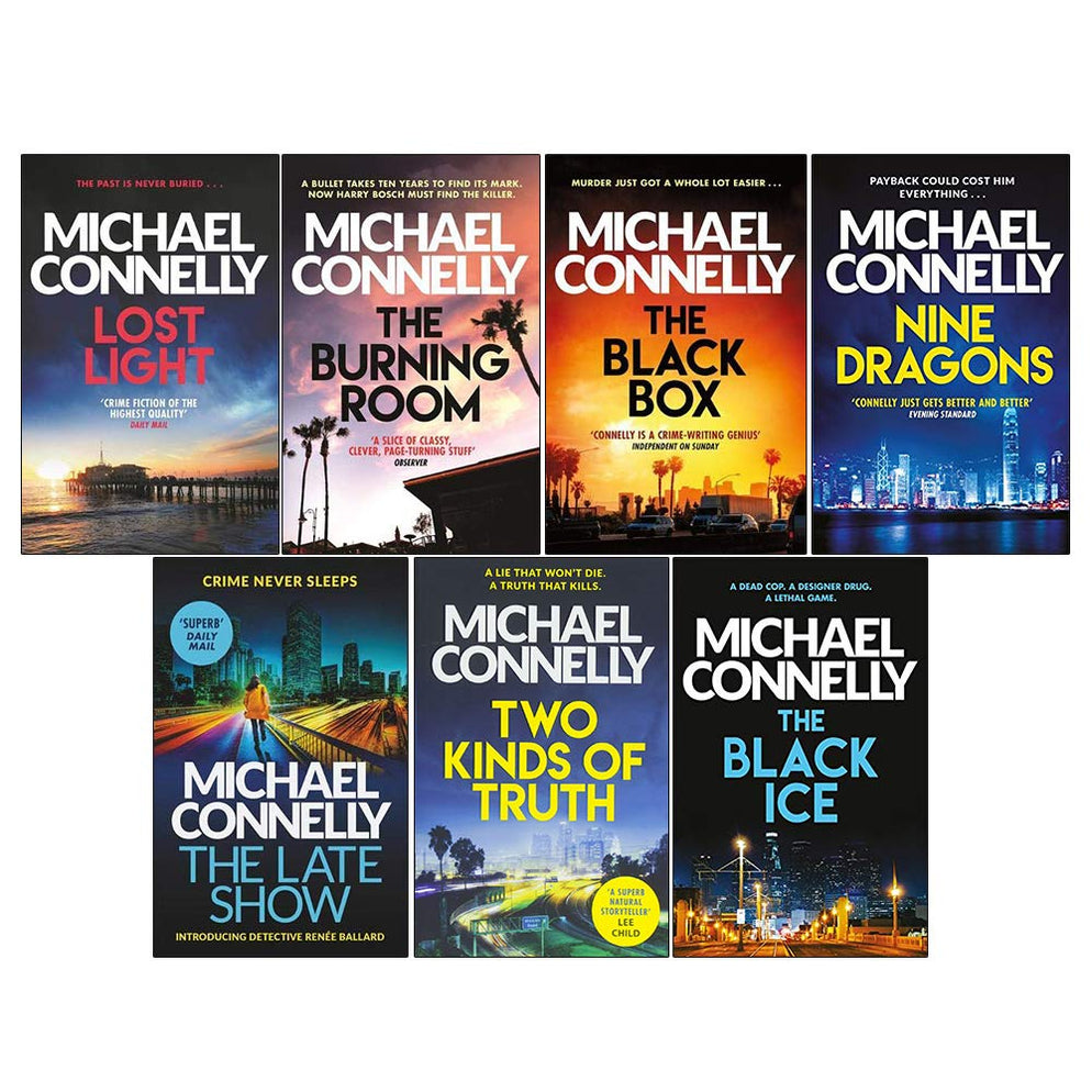 Michael Connelly Harry Bosch Collection books set pack The Book Bundle