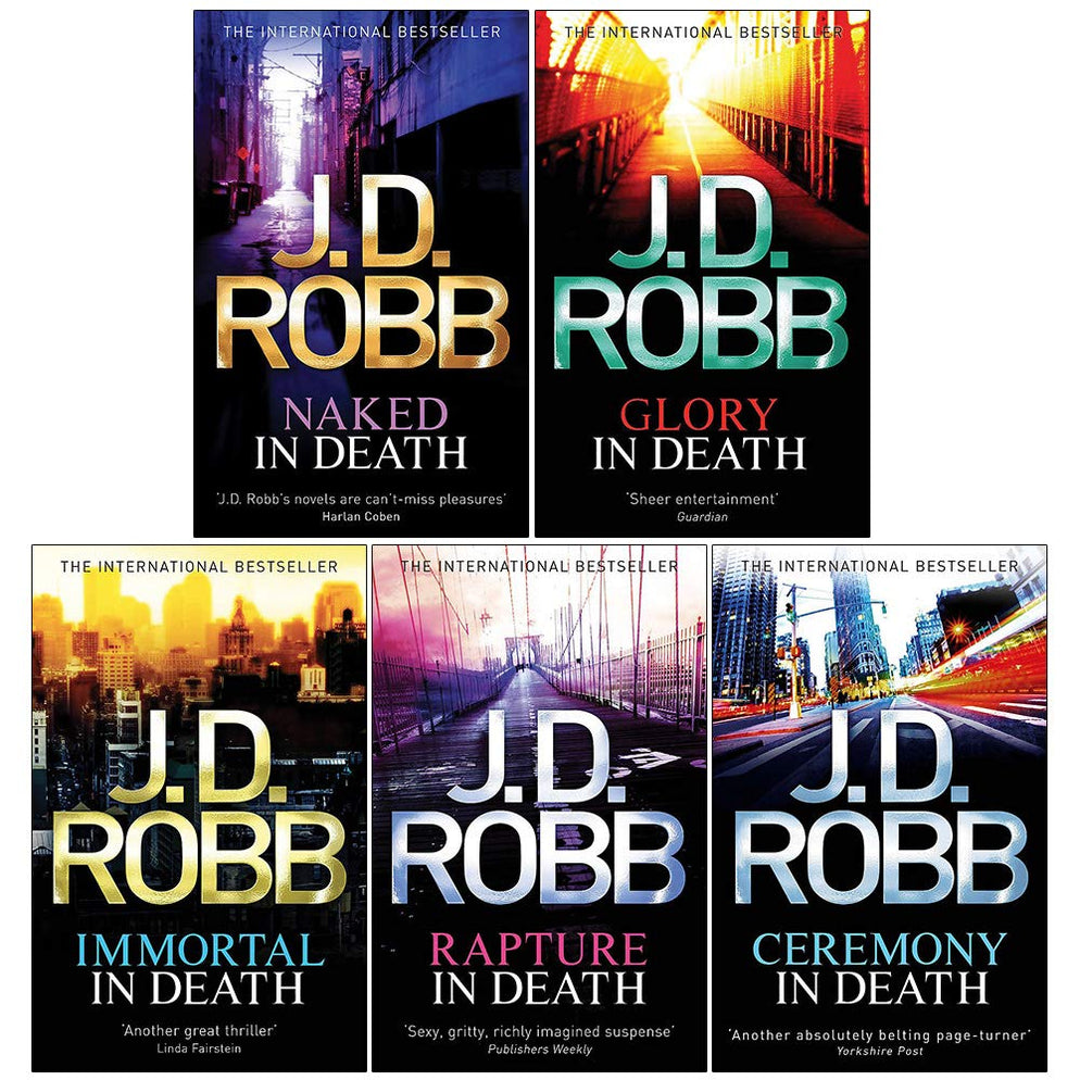 Jd Robb Death Series 15 Books Collection Set The Book Bundle
