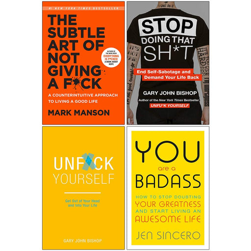 Mark Manson Collection 2 Books Set (The Subtle Art of Not Giving a Fck,  Everything Is Fcked): Mark Manson: 9789123799688: : Books