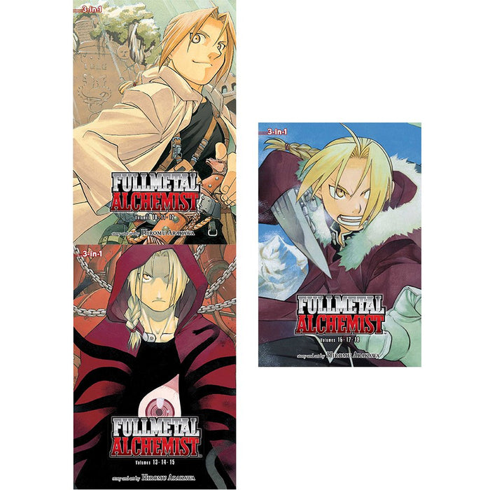 Fullmetal Alchemist Books Series 2 Volumes 4 5 And 6 3 Books Collection Set 3 In 1 The Book Bundle