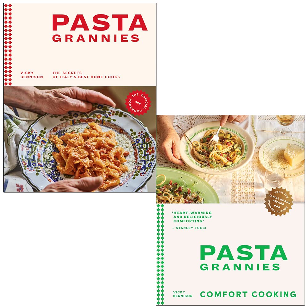 Vicky Bennison Collection 2 Books Set (Pasta Grannies: The Official Cookbook,  Pasta Grannies Comfort Cooking) | The Book Bundle