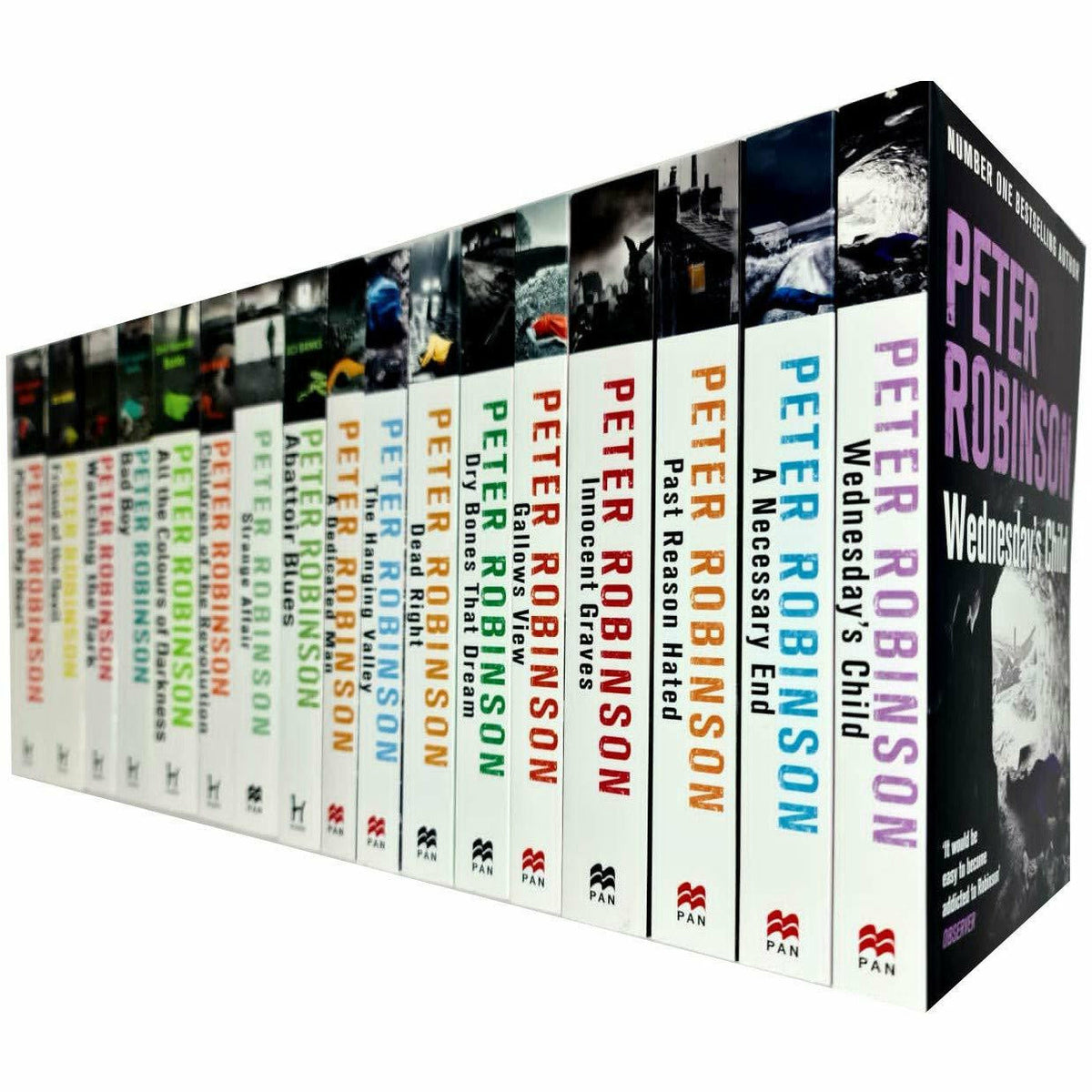 Inspector Alan Banks Series 18 Books Collection Set By Peter Robinson