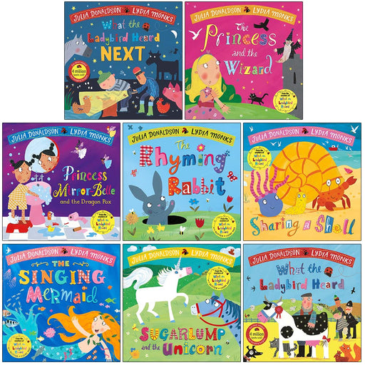 Julia Donaldson Collection 12 Books Set With BAG (The Snail and the Whale,  Room on the Broom, The Gruffalo's Child, The Gruffalo, The Paper Dolls,  Tyrannosaurus Drip, Cave Baby and More): Julia