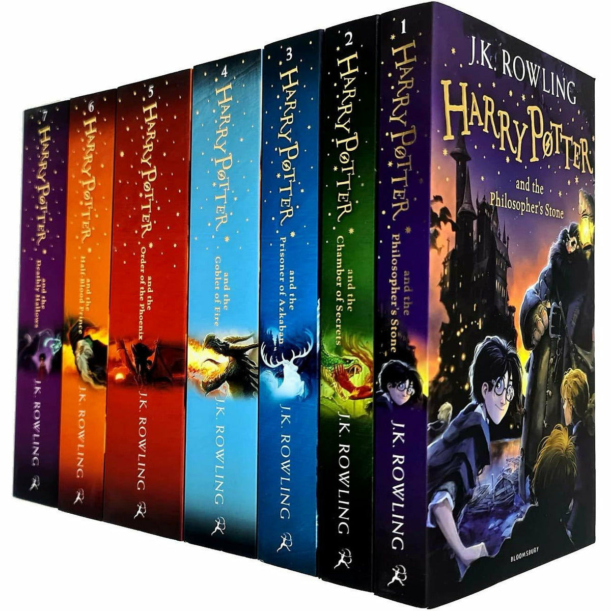 Jk Rowling Harry Potter Collection 7 Books Bundle The Book Bundle