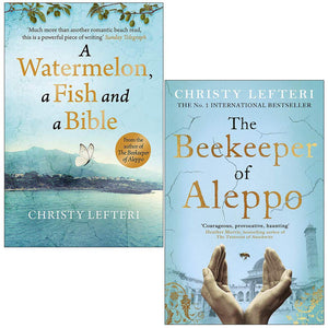 a watermelon fish and a bible proof christy lefteri